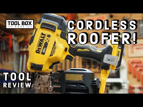 Dewalt 20V Cordless Roofing Nailer - Tool Review