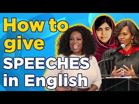 Speeches to IMPROVE your English | 5 Secrets for Public Speaking