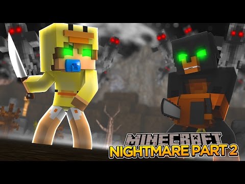 Minecraft - NIGHTMARE FROM HELL# 2 - DONUT STABS BABY DUCK!!