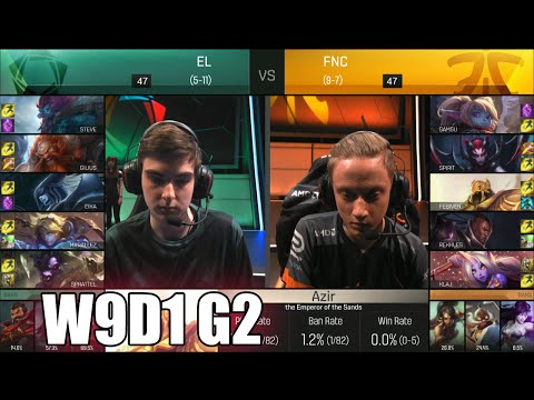 Elements vs Fnatic | Week 9 Day 1 S6 EU LCS Spring 2016 | EL vs FNC G2 W9D1 1080p