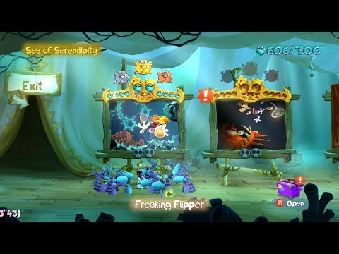 Walkthrough: Rayman Legends 100% - Freaking Flipper
