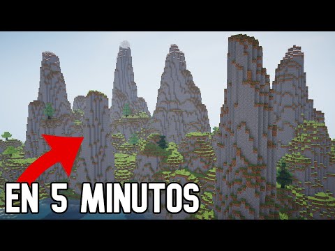 Artinaje - HOW TO BUILD INCREDIBLE MOUNTAINS in Minecraft