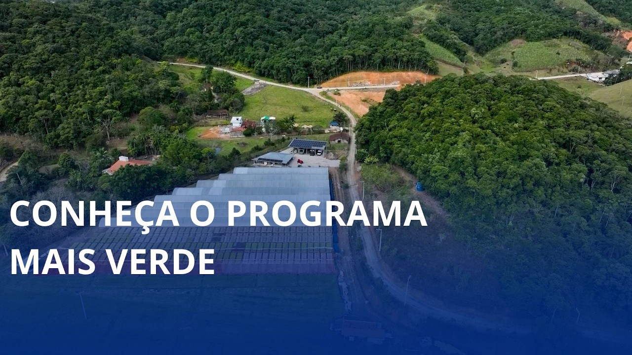 Conheça o programa Mais Verde