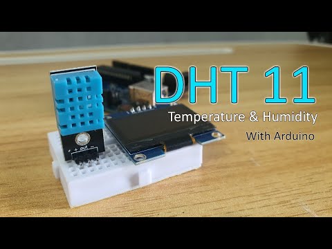 DHT11 Temperature & Humidity Sensor with Arduino