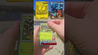 Cracking a pack at the beach! #pokemontcg #phantasmalflames #pokemontcgcommunity