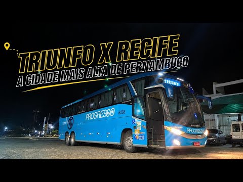 (4K) TRIUNFO para RECIFE via Flores e Carnaíba - A Cidade Mais Alta de Pernambuco 
