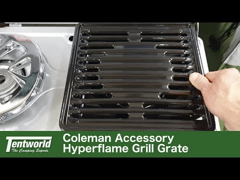 Coleman Hyperflame Stove Accessory - The Grill Grate | Easy to install & use! Great for burgers!