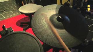 Video thumbnail for Roland CY-13R Ride Cymbal Pad Demo by Richie Castellano