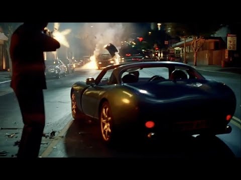 2001 Swordfish TVR Tuscan Car Chase Scene