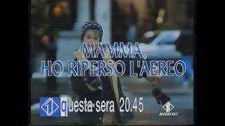PROMO ITALIA 1 FILM "MAMMA, HO RIPERSO L'AEREO" (1997)