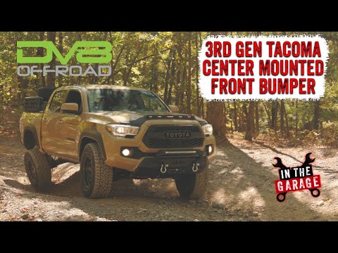 DV8 Tacoma Center Mount Front Bumper
