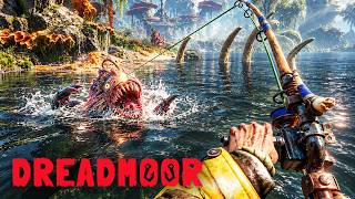 Nesse jogo, você precisa ter MEDO do que vai PESCAR! | DREADMOOR Gameplay (PC)[4K]