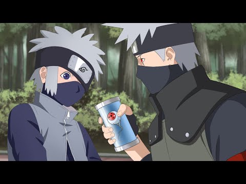 Kakashi Introduces His Son and Gives Him a SHARINGAN and tells him story of Obito!