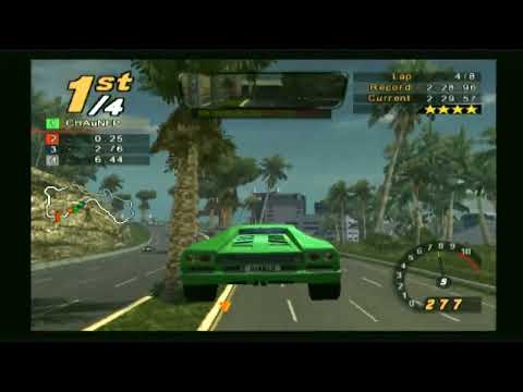 Need for Speed: Hot Pursuit 2, 8Laps Island Outskirts II - Lamborghini Diablo 6.0