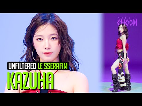 [UNFILTERED CAM] LE SSERAFIM KAZUHA(카즈하) 'SPAGHETTI' 4K | STUDIO CHOOM ORIGINAL