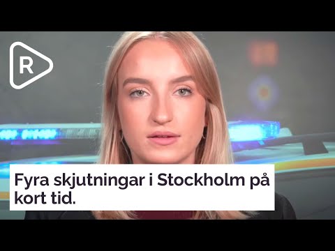 Fyra skjutningar i Stockholm