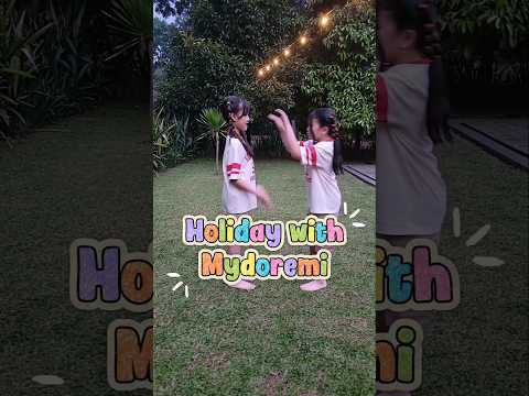 Mercy & Tata, tes kekompakan saat liburan! #mydoremi #kidosband #liburtelahtiba #OMJ #laguanak