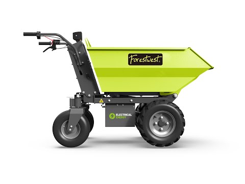 Testing Forestwest New Electric Mini Dumper Hydraulic Tip BM11098