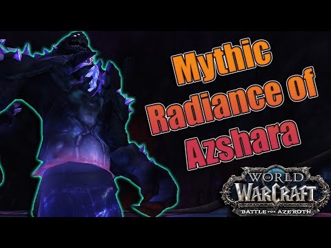 BFA - 8.2 The Eternal Palace Mythic Radiance of Azshara Kill! Affliction Warlock POV!