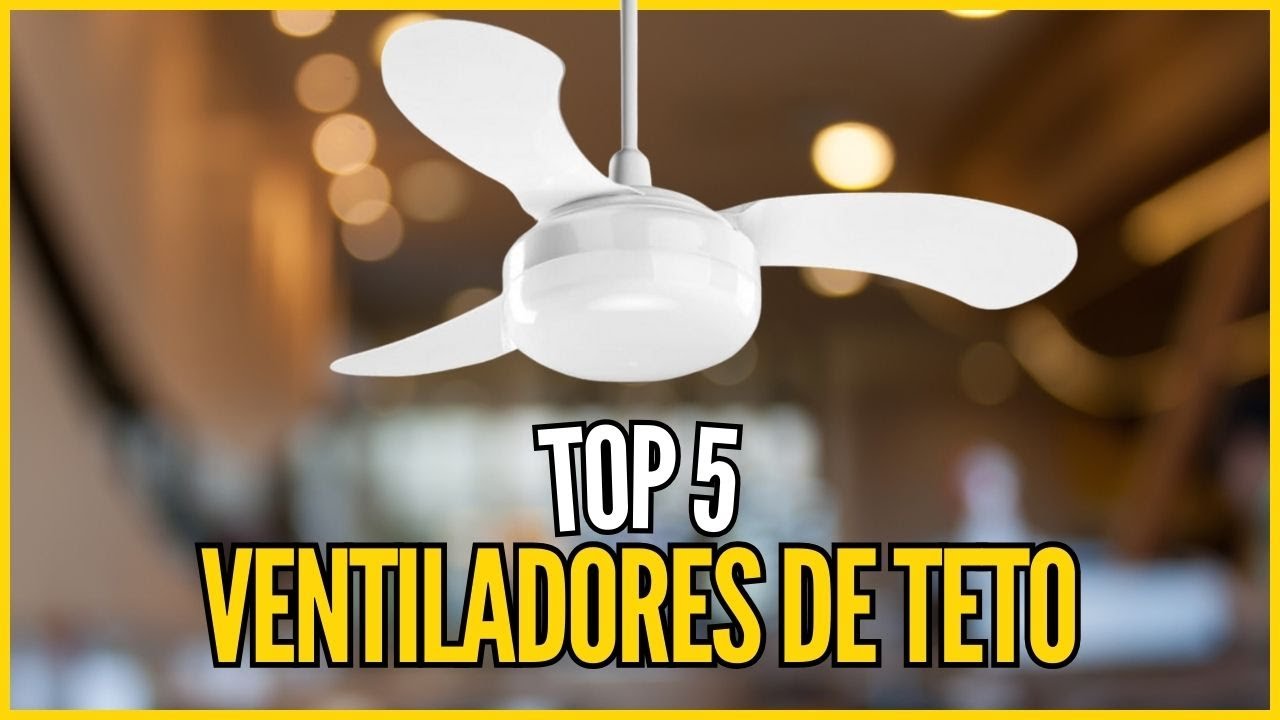 ✅ Melhor Ventilador de Teto de 2024 - Top 5 Ventiladores de Teto Para Comprar em 2024 🔥