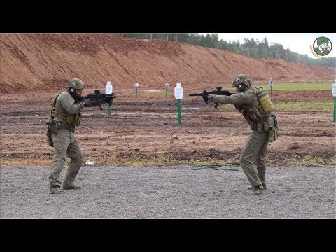 Army-2017 Kalashnikov live firing demonstration sniper marksman rifle Chukavin SVCh PL-15 PL-15K