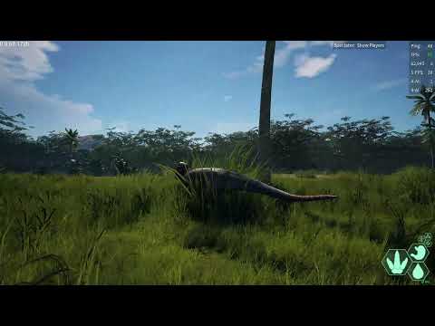 Can a pachy headbutt a tree to make a pteranodon fall down?