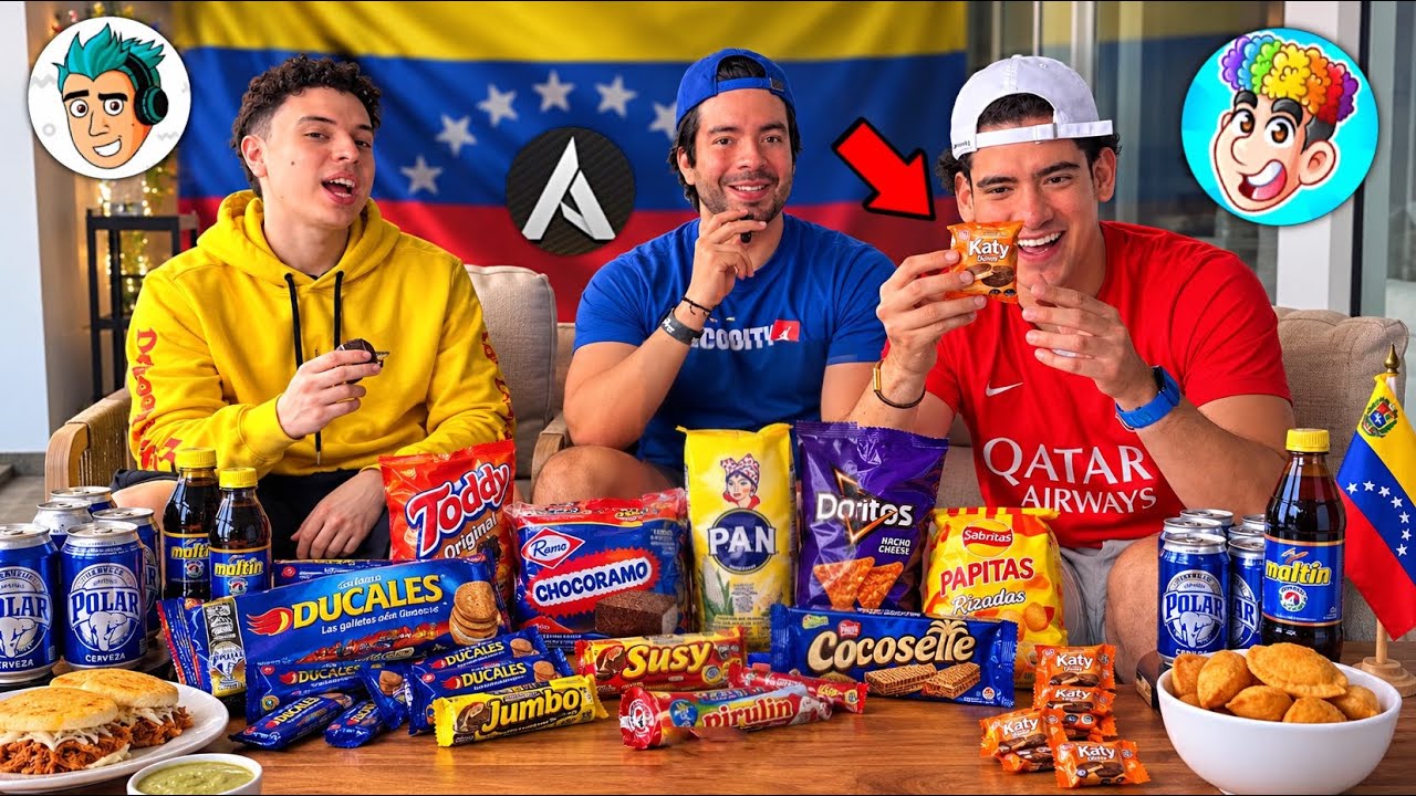 PROBANDO los DULCES VENEZOLANOS🇻🇪 más VIRALES!🤤🤤