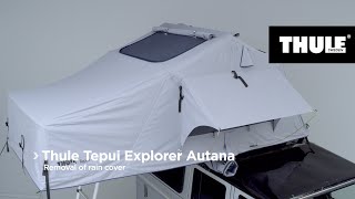 Автопалатка Thule Tepui Explorer на крышу автомобиля, зеленая - изображение 11