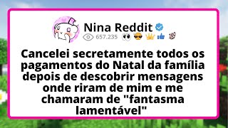 Cancelei SECRETAMENTE todos os pagamentos do NATAL da família depois de descobrir MENSAGENS onde...