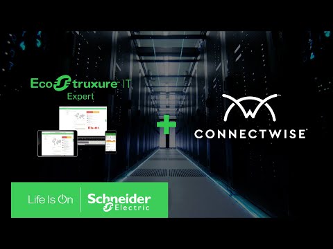 的映像 EcoStruxure IT Expert and ConnectWise PSA Integration Overview Video