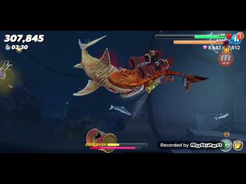 Hungry Shark World Atomic Shark in The south China sea android....