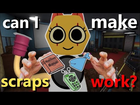 Can I Make Scraps WORK? With the NEW Buff (EXTRACTION TRINKETS) || DANDY'S WORLD