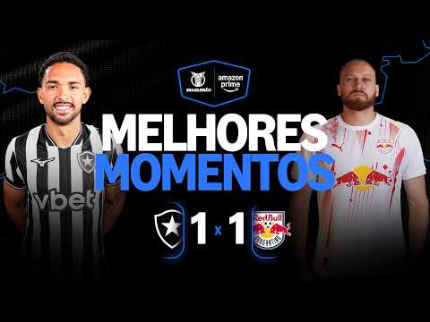 Gols e melhores lances de Botafogo x Red Bull Bragantino