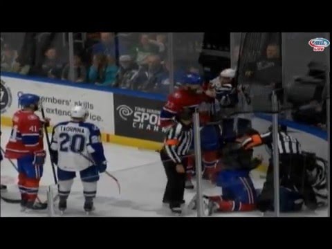 John Scott vs Philippe Paradis
