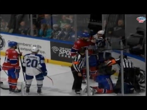 Alexandre Bolduc vs. John Scott, January 13, 2010 - Vancouver