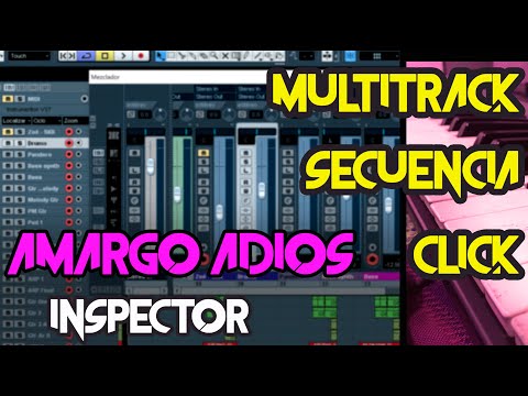 Amargo Adiós - Inspector  | MultiTrack | Secuencia | Click | 100% Calidad