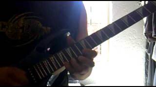 Rexkrator playing &quot;procreate the malformed&quot; dying fetus cover.mp4