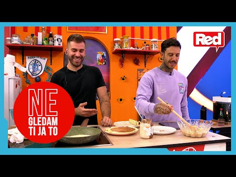 Savin i Filip spremaju palačinke - Ne kuvam ti ja to - 16.06.2023. - Red TV