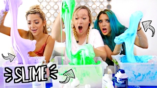 DIY SLIME TESTED w/ NIKI AND GABI!! Alisha Marie
