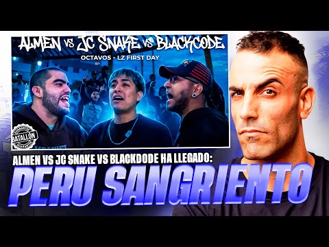 *PERÚ SANGRIENTO* BLACKCODE VS JC SNAKE VS ALMENDRADES EXPLOTAN LA PLAZA *PERÚ NO OLVIDA* Reacción