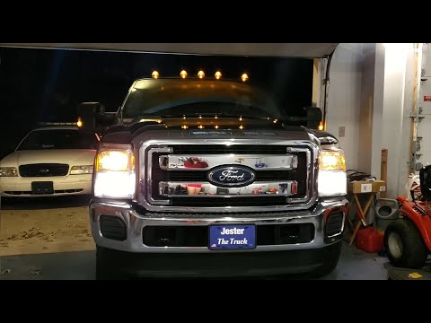 Ford 2011-2014 Super Duty Factory Cab/Clearance lights installation