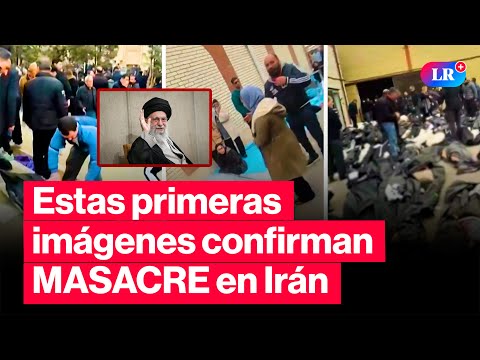 🔴IRÁN: las PRIMERAS IMÁGENES que confirman la BRUTAL MASACRE tras protestas | #LR