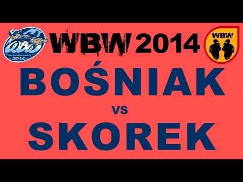 Bośniak 🆚 Skorek 🎤 WBW 2014 Gdańsk (freestyle rap battle)