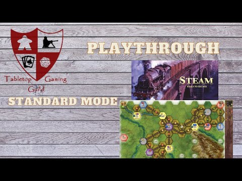 Steam: Rails to Riches Digital Playthrough Standard Mode