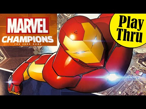 How to Play MARVEL CHAMPIONS the Card Game | Expert Mode Rhino