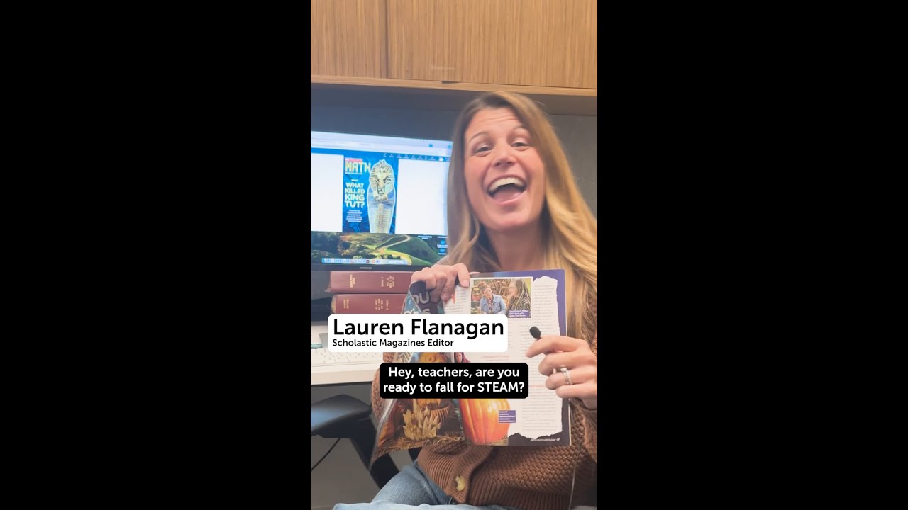 🍂 Fall in love with #STEAMDay learning with free #TeachingResources from Scholastic Teachers!