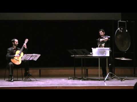 Mundus Canis, George Crumb - Diego Espinosa, percussion, Santiago Lascurain, guitar