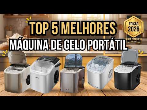 5 Melhores Máquinas de Gelo Portátil -Qual é a Melhor Máquina de Gelo para Comprar em 2026?