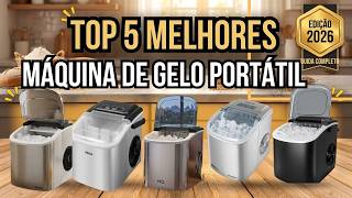 5 Melhores Máquinas de Gelo Portátil -Qual é a Melhor Máquina de Gelo para Comprar em 2026?