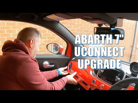 Abarth 7" UConnect Upgrade And Install